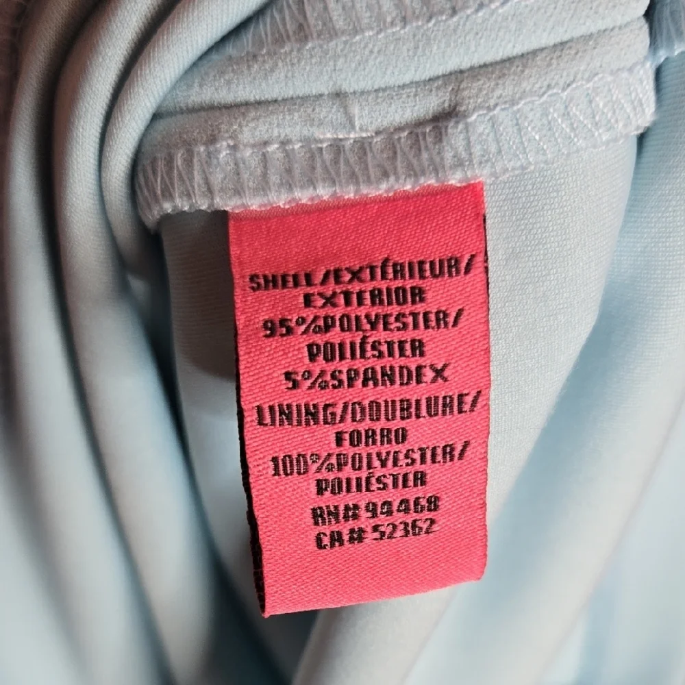 Betsey Johnson light blue sz 6 sleeveless midi dress like new - Picture 5 of 9